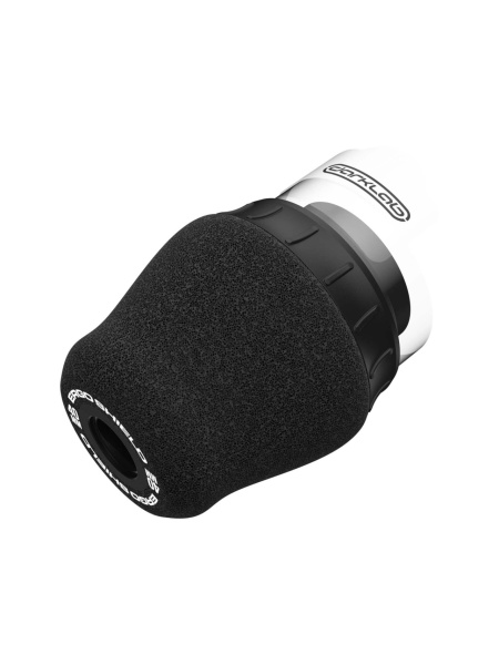 FK Irons Ergo Shield Disposable Foam Tattoo Grips 40mm - Black - Box of 24 - Img 3