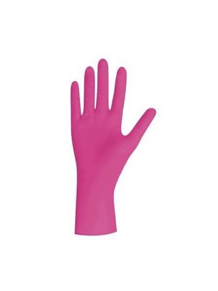 Guanti in Nitrile MAGENTA Unigloves - Img 2