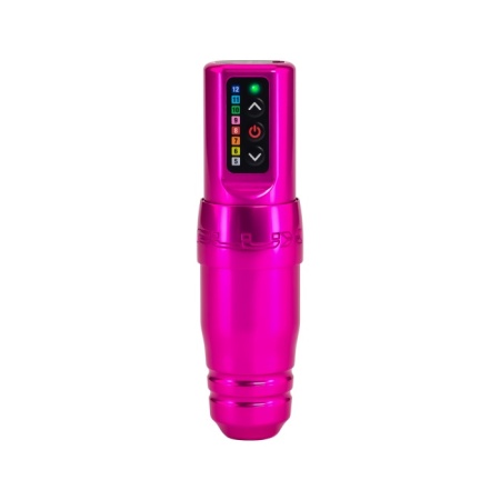 Microbeau Spektra Flux S PMU Permanent Makeup Machine with Additional Powerbolt - Pink / Bubblegum Stroke 3.2m - Img 2