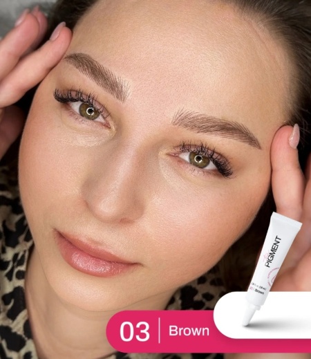 Microblading Pigment - Brown 3 - 10 ml - Img 8
