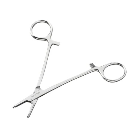 Pinze in acciaio da 5" con punte dentellate - Img 2