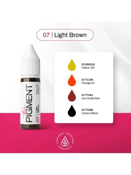 The Pigment - Light Brown 07 - 15ml - Img 3