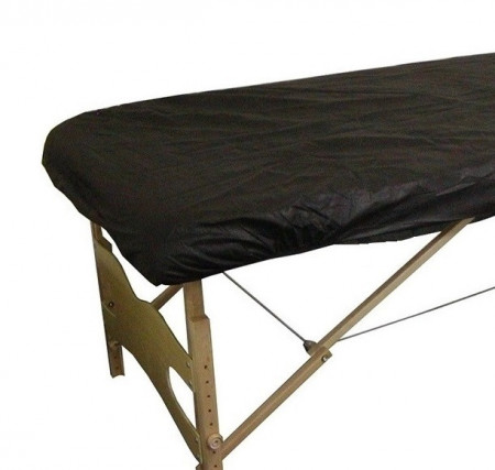 Copri Lettino Nero con elastico 210X90cm - 10 pezzi - Img 2