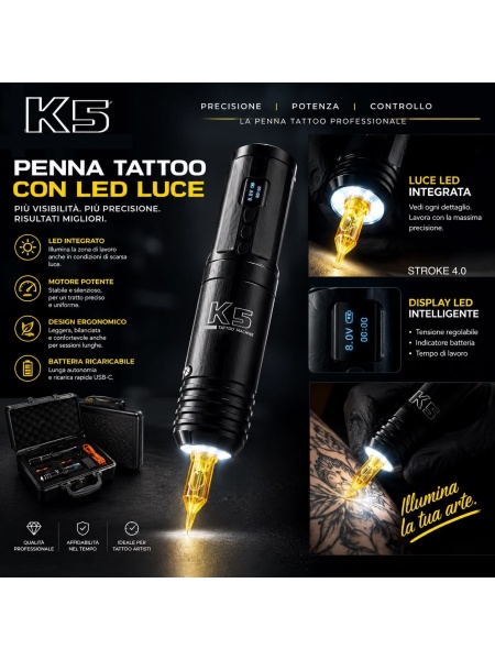 Penna Led K5 - Img 3