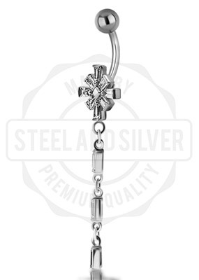 Piercing per Ombelico Pendente 1.6x08mm - Img 2