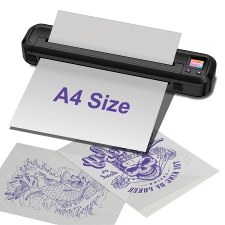Solid Thermal Printer con display digitale + Rotolo stencil omaggio - Img 2