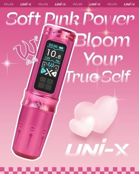 Uni-X Wireless Pen Pink Stroke 4,0 X2 Batterie - Img 5