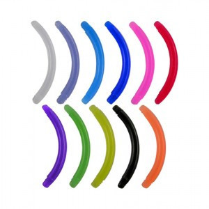 Banana curva in UV Flessibile 1.6ø 12MM - PURPLE - Img 2