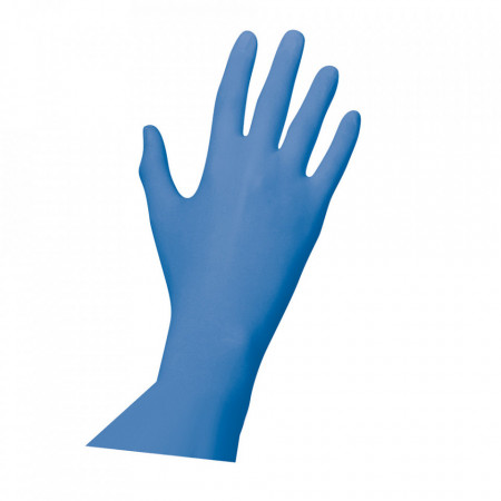 Guanti In Nitrile Blu Taglia L - 1 confezione 100 pz
