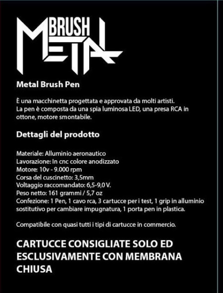 NEW Metal Brush Pen Red Doppio Grip - Img 4