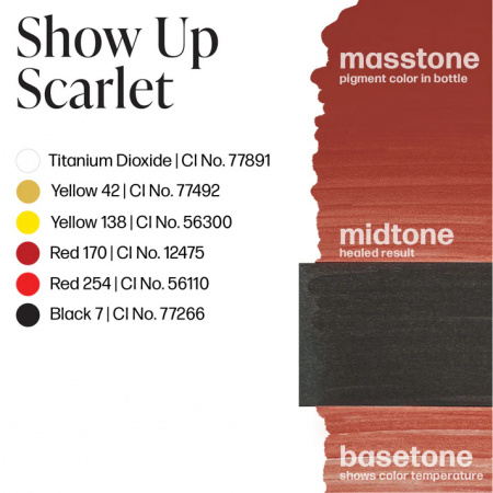 PERMA BLEND LUXE - Show Up Scarlet - Vicky Martin Unstoppable Areola 15ML (REACH EU) - Img 2