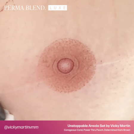 PERMA BLEND LUXE - Unbeatable Brown - Vicky Martin Unstoppable Areola 15ML (REACH EU) - Img 4