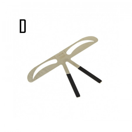 Righello per la Simmetria delle Sopracciglia Tipo D Meteor Eyebrow