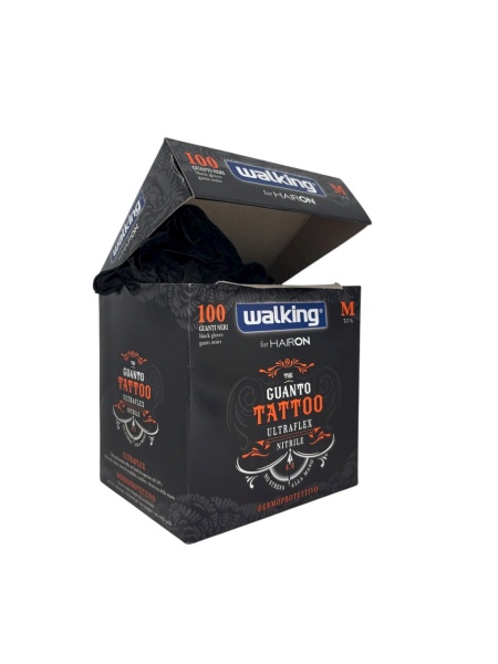 THE GUANTO TATTOO ULTRAFLEX NITRILE WALKING - L - Img 3