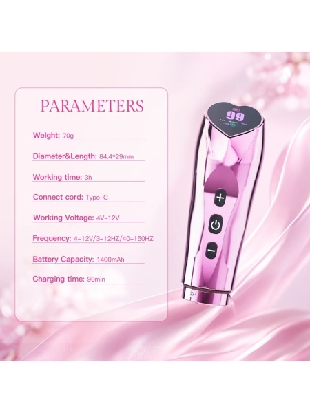 Penna Wireless ELVA by FAVIAMO - Con Base - PURPLE - Img 9