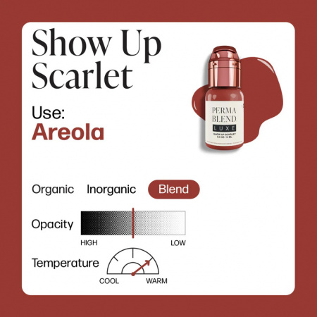 PERMA BLEND LUXE - Show Up Scarlet - Vicky Martin Unstoppable Areola 15ML (REACH EU) - Img 3
