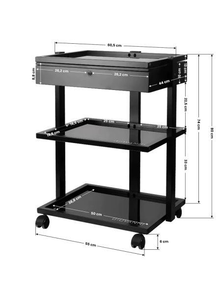 Carrello Mobiletto pro ink con cassetto - Img 4