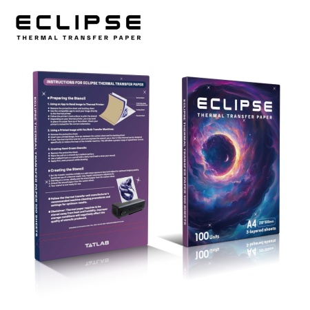 Carta Termica Stencil Eclipse A4 - 100 Pezzi - Img 2
