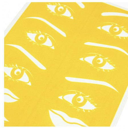 Pelle Sintetica Eyes &amp; Eyebrows Gialla - Img 2