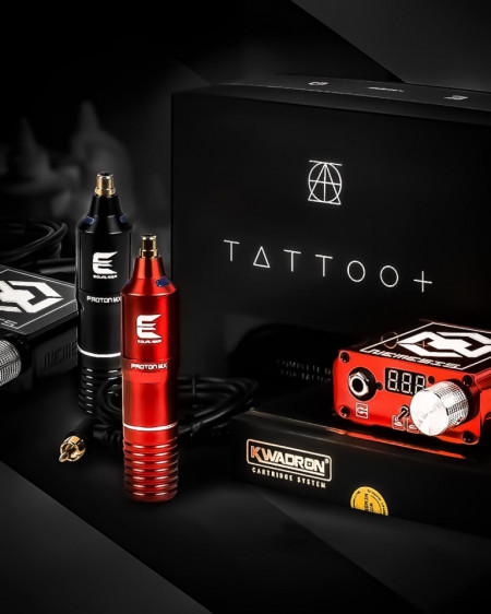 SET COMPLETO TATTOO EQUALISER PROTON + NEMESIS POWER SUPPLY+CARTUCCE - Img 5