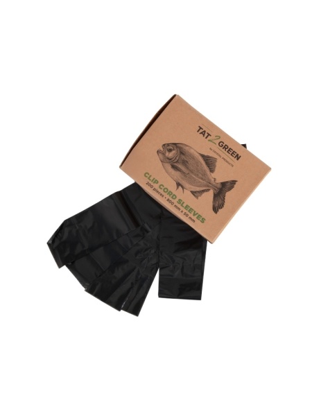 TAT2GREEN Copri Clipcord Nero Bio - 200 pezzi - Img 2