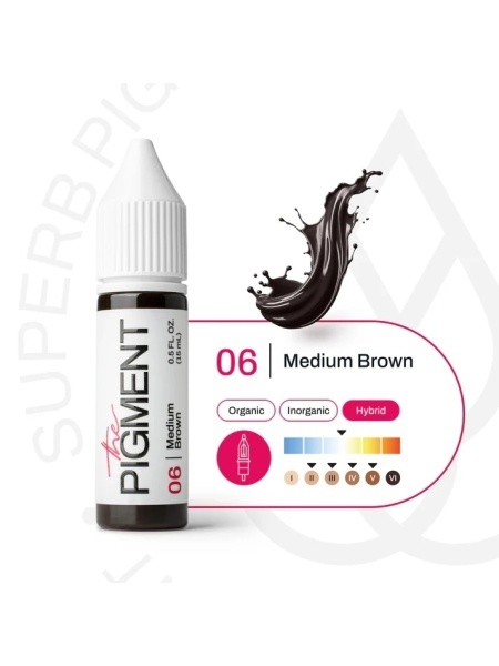 The Pigment - Medium Brown 06 - 15ml - Img 2