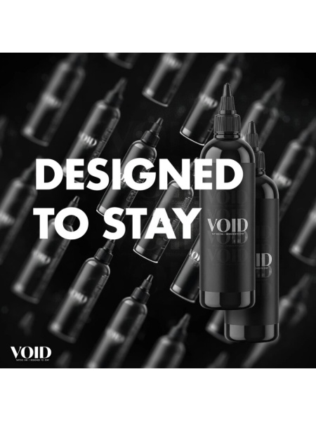 Void Tattoo Ink - Black 200ml - Img 4