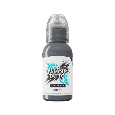 World Famous Limitless Tattoo Ink - Thomas Carli Jarlier Noire Ink Set v2 - 6x 30 ml - Img 4