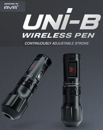DE LUXE KIT AVA WIRELESS PEN ADJUSTABLE STROKE UNi-B Black - Img 3