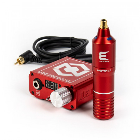 SET COMPLETO TATTOO EQUALISER PROTON + NEMESIS POWER SUPPLY+CARTUCCE - Img 2