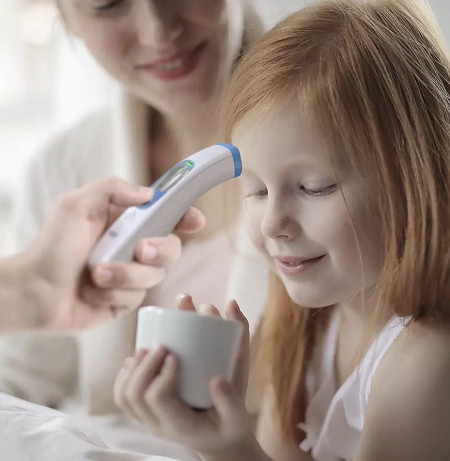 Termometro Digitale Infrarossi Adulto &amp; Bambino PRODOTTO ESENTE IVA - Img 2