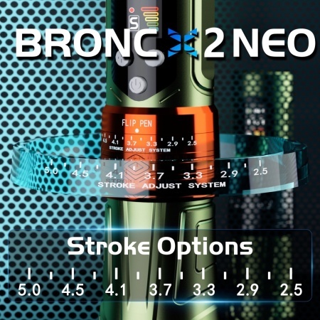 Wireless X2 Neo Bronc Pen Stroke regolabile da 2,5 a 5,0 - Img 5