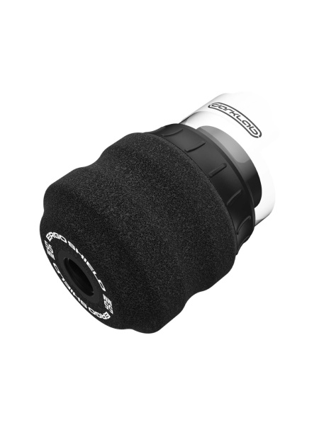 FK Irons Ergo Shield Disposable Foam Tattoo Grips 55mm - Black - Box of 24 - Img 3