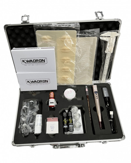 MAGIC SET PMU DERMOGRAFO PROFESSIONALE WIRELESS CON VALIGETTA - Img 2