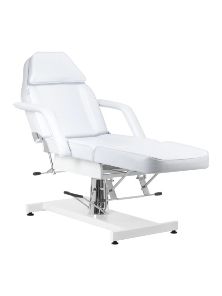 Poltrona estetica idraulica Tattoo Professionale Colore Bianco - Img 2