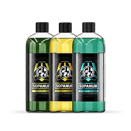 THE INKED ARMY - Sopanum Aloe - Sapone per Tatuaggi - 1000 ml - Img 4