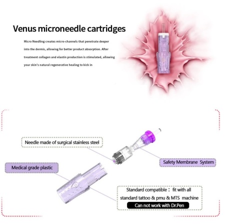 VENUS CARTRIDGES 36 Microneedles - 10 pz - Img 4