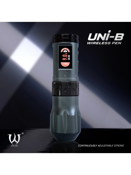 DE LUXE KIT AVA WIRELESS PEN ADJUSTABLE STROKE UNi-B Gray - Img 2