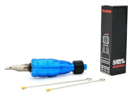 Grip in Alluminio per Cartucce Regolabile Blu - Img 2