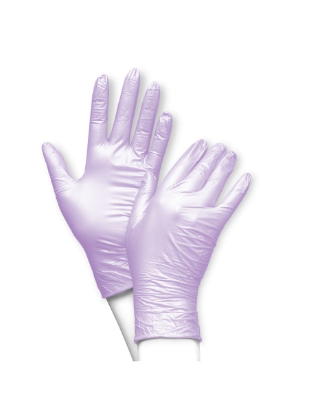 Guanti in Nitrile FANCY VIOLET Unigloves - Img 2