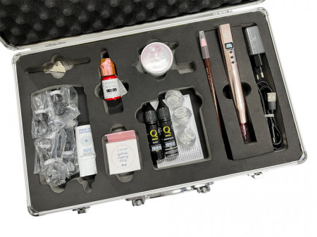 MAGIC SET PMU DERMOGRAFO PROFESSIONALE WIRELESS CON VALIGETTA - Img 3