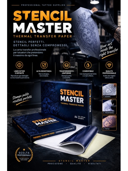 Stencil Master per stampante A4 100 PZ - Img 6