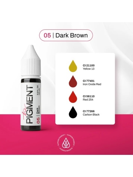 The Pigment - Dark Brown 05 -15 ml - Img 3