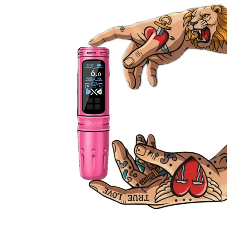 Uni-X Wireless Pen Pink Stroke 4,0 X2 Batterie - Img 7
