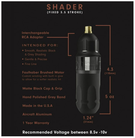 Full Set - Shader 3.5mm Bishop Power WAND - Img 2