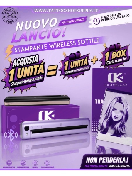 Pre ordine Stampante wireless A4 + 1 Box carta incluso - Img 6