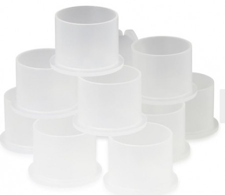 TATFORMANCE - Clear Ink Cups 13mm 500 pz - Img 2