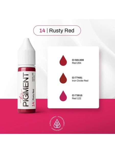 The Pigment - Rusty Red 14 - 15ml - Img 3