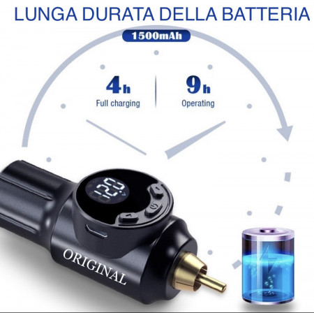 Alimentatore a Batteria RCA Original ultra compatto lunga durata della batteria - Img 2