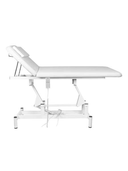 Lettino elettrico Tattoo Professionale Colore Bianco - Img 4